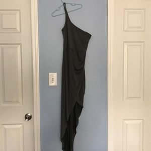 Charolette Russe high low dress with high slit